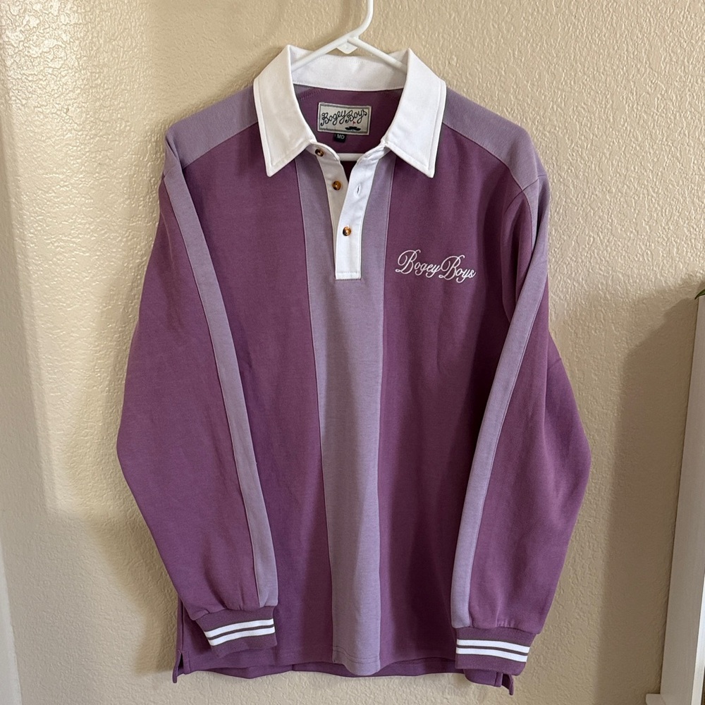 Bogey Boys Purple Rugby/Golf Shirt